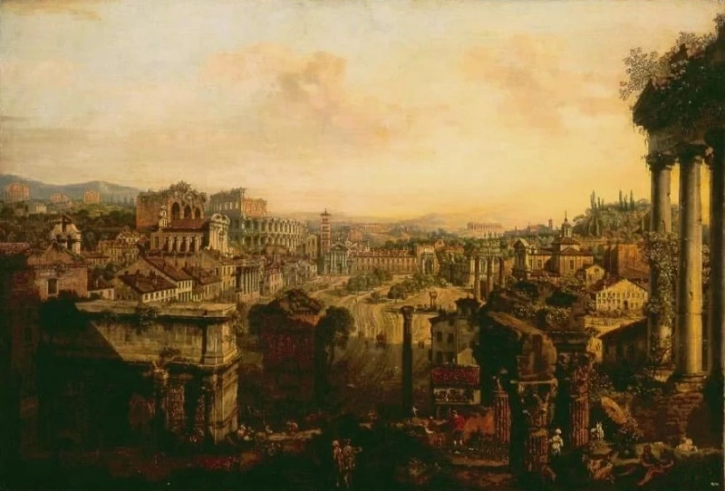 Veduta romana - Pushkin Museum, Moscow